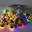 Middle East Arab Arab  Ramadan Wrought Iron LED Palace Lantern String Light