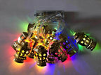 Middle East Arab Arab  Ramadan Wrought Iron LED Palace Lantern String Light