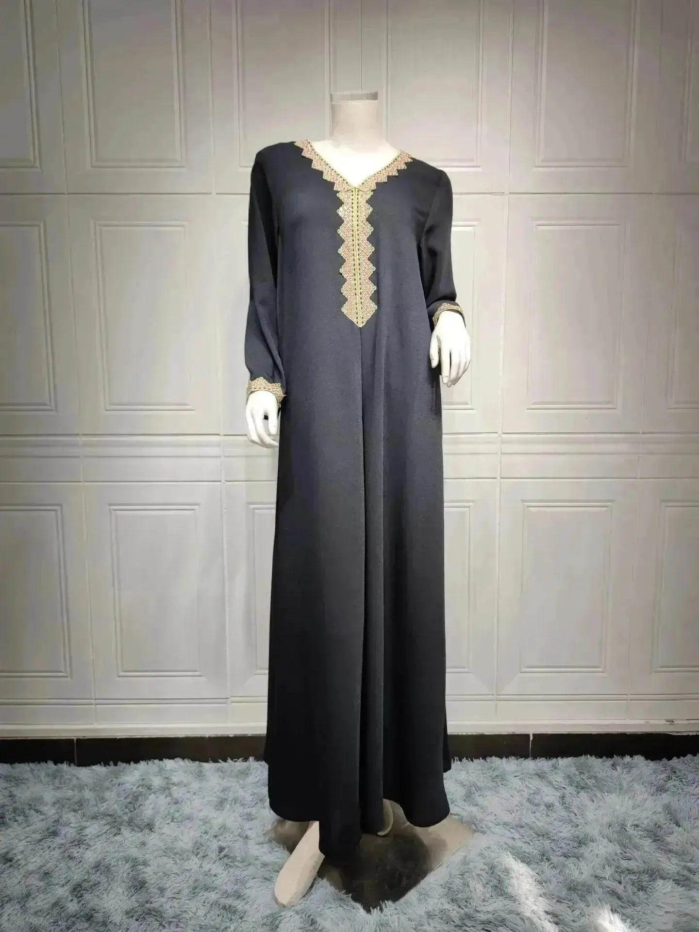 Middle East Arab  Women's Wear Swing Dress