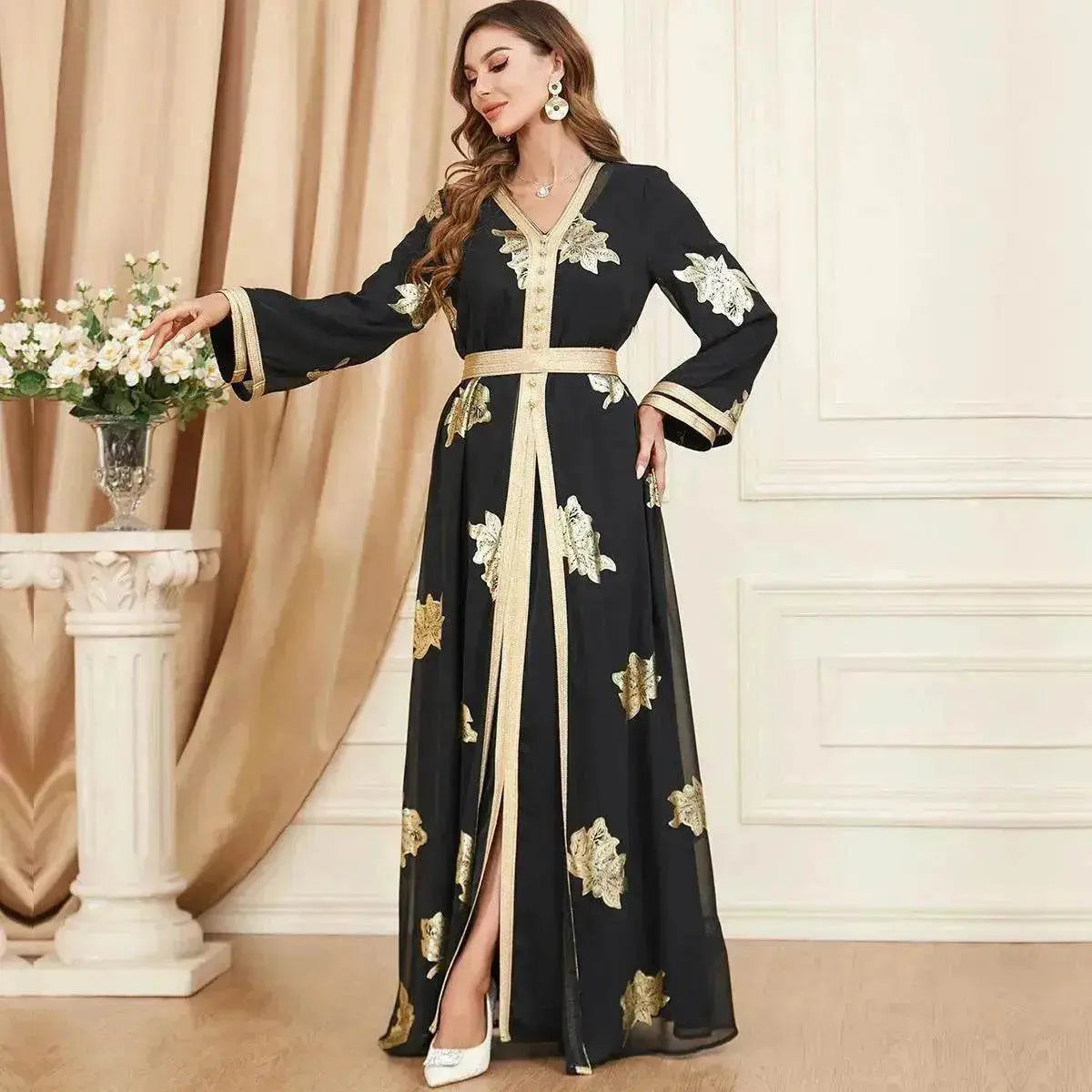 Middle Eastern Arab  Women's Two-piece Dress