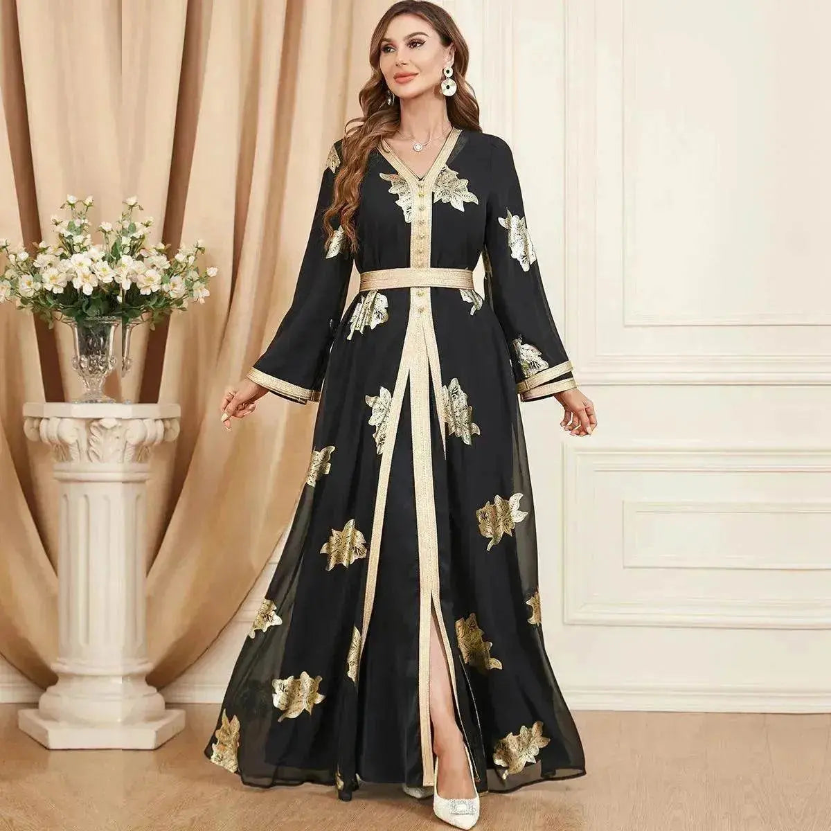 Middle Eastern Arab  Women's Two-piece Dress