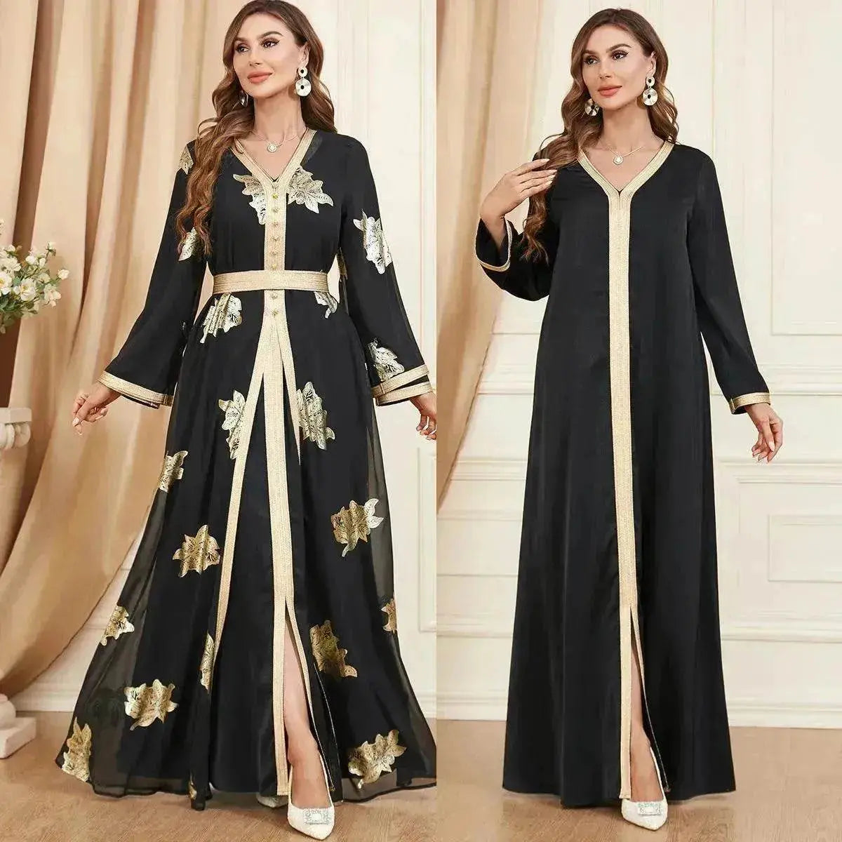 Middle Eastern Arab  Women's Two-piece Dress
