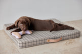 Milo Grid Dog Cushion - Medium