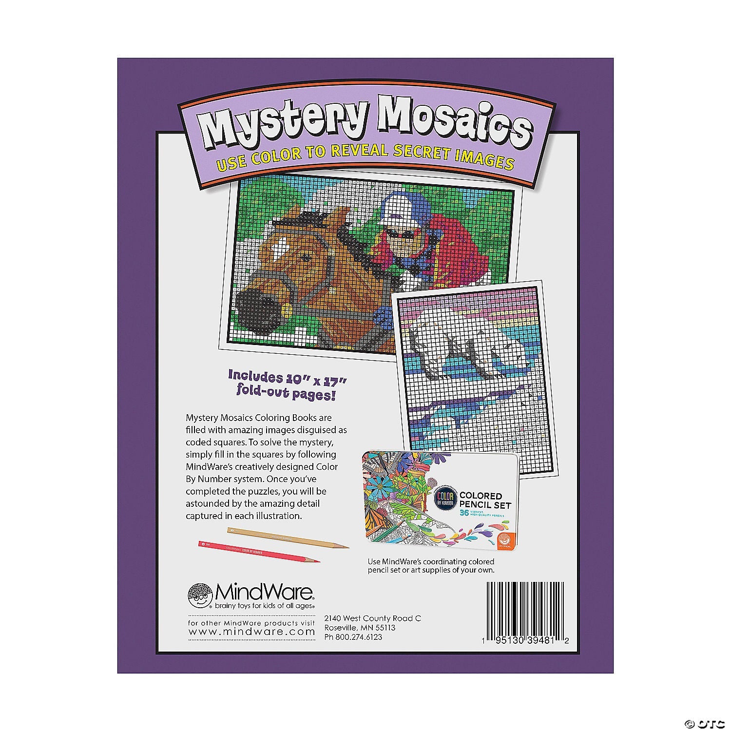 Mindware - CBN Mystery Mosaics: Book 19
