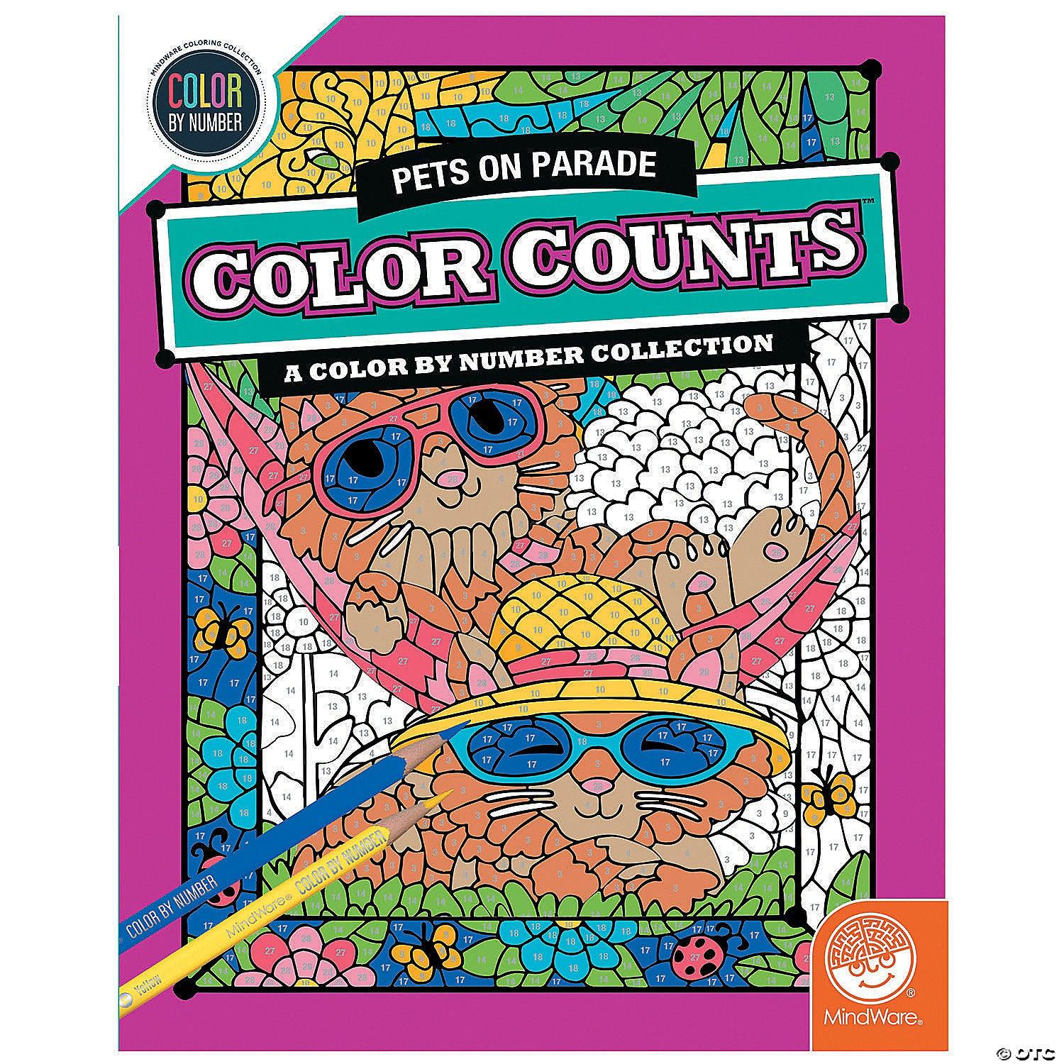 Mindware - Color Counts - Pets on Parade