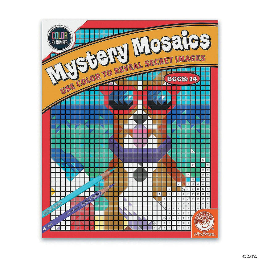 Mindware - Color by Number - Mystery Mosaics - Book 14