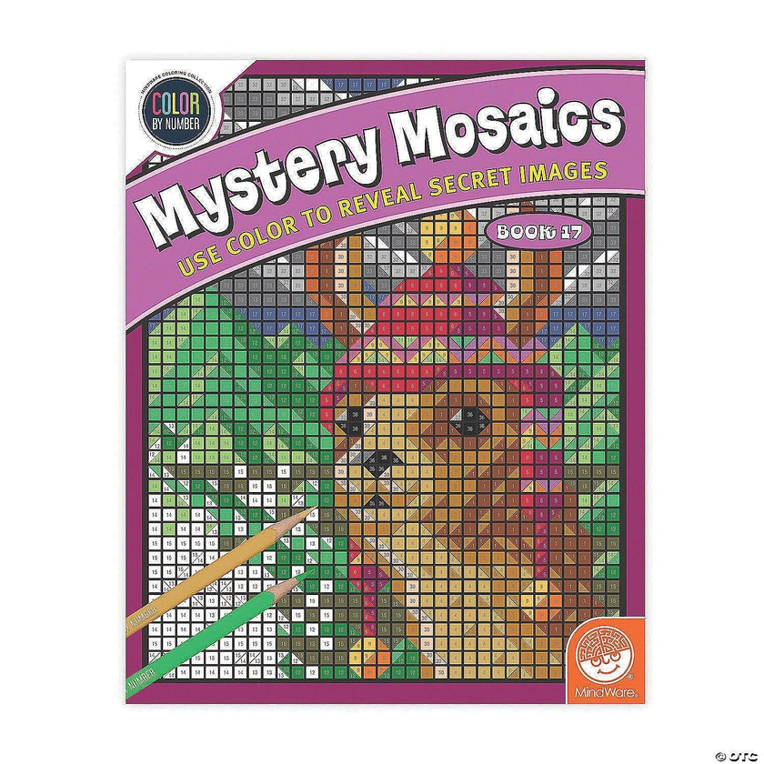 Mindware - Color by Number - Mystery Mosaics - Book 17