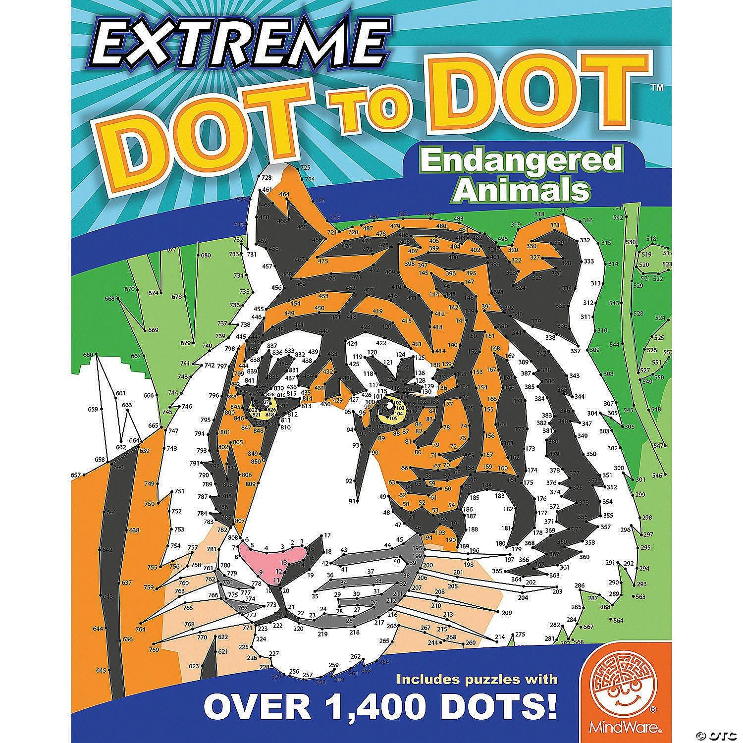 Mindware - Extreme Dot to Dot - Endangered Animals