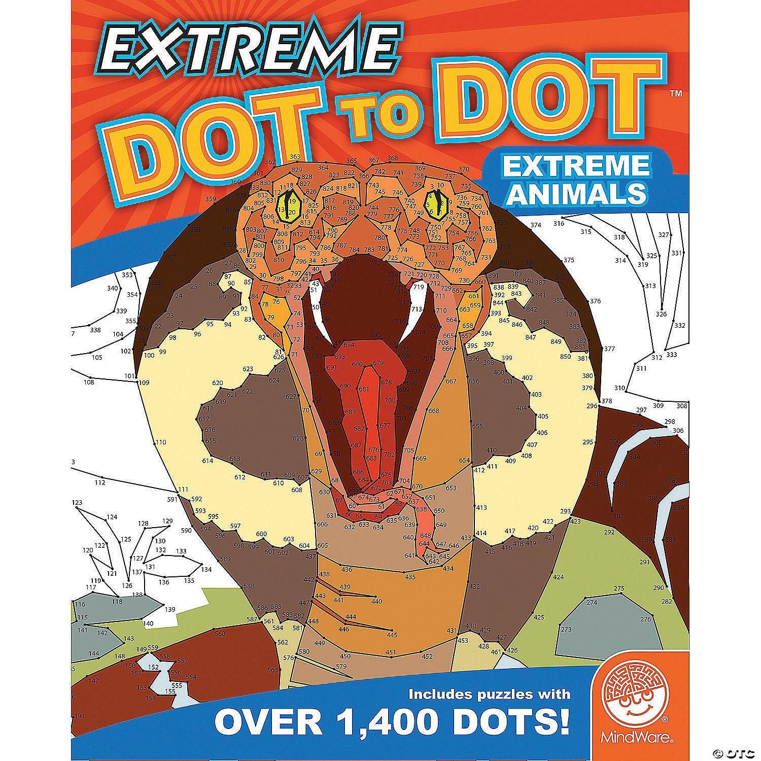 Mindware - Extreme Dot to Dot - Extreme Animals