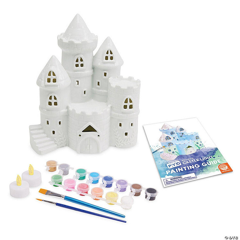 Mindware - Paint - Your - Own Porcelain Castle Light