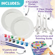Mindware - Paint - Your - Own Porcelain Plates
