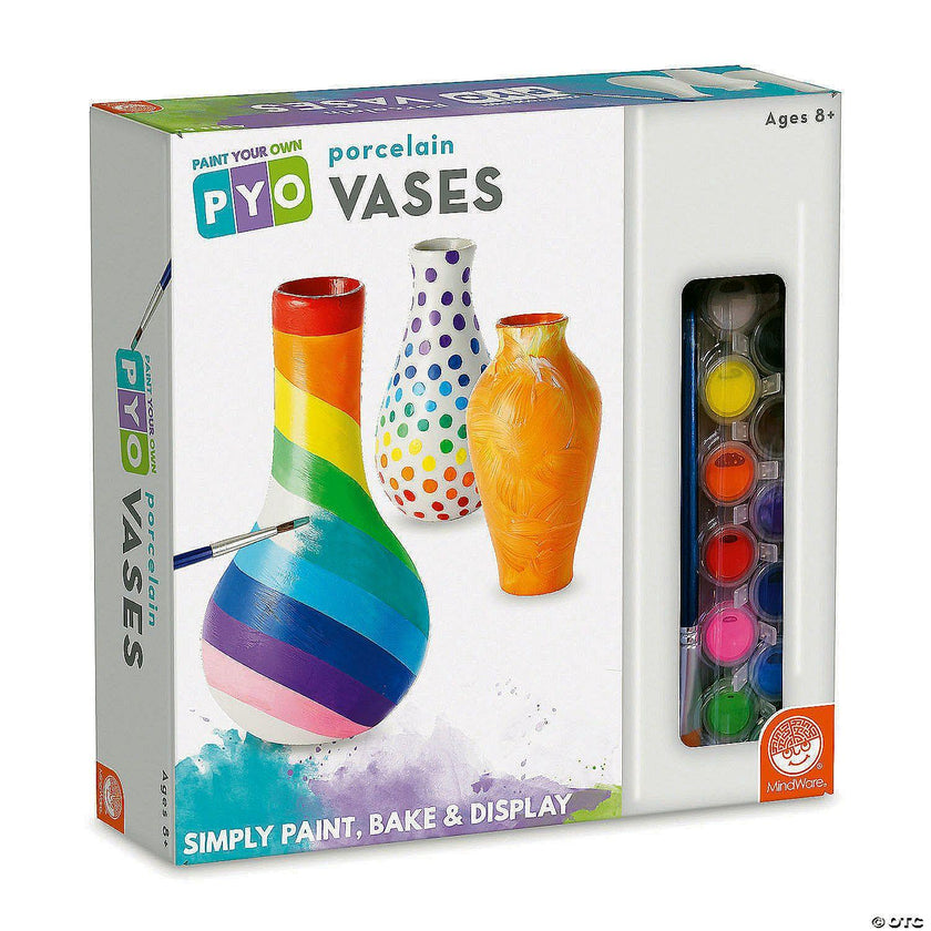 Mindware - Paint - Your - Own Porcelain Vases