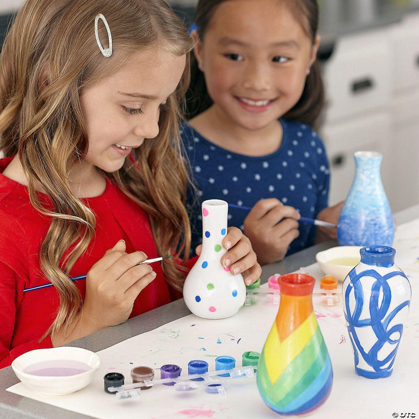 Mindware - Paint - Your - Own Porcelain Vases