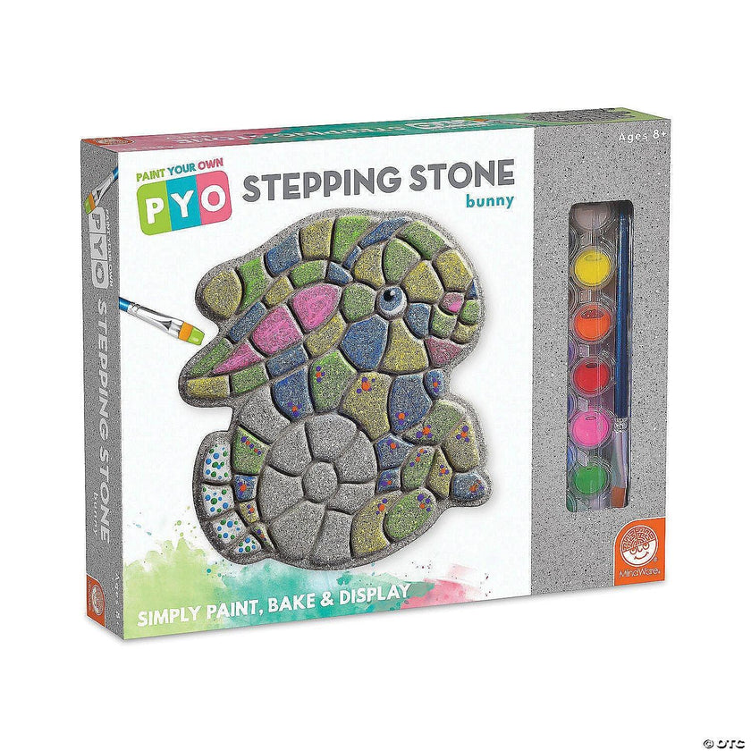 Mindware - Paint - Your - Own Stepping Stone - Bunny
