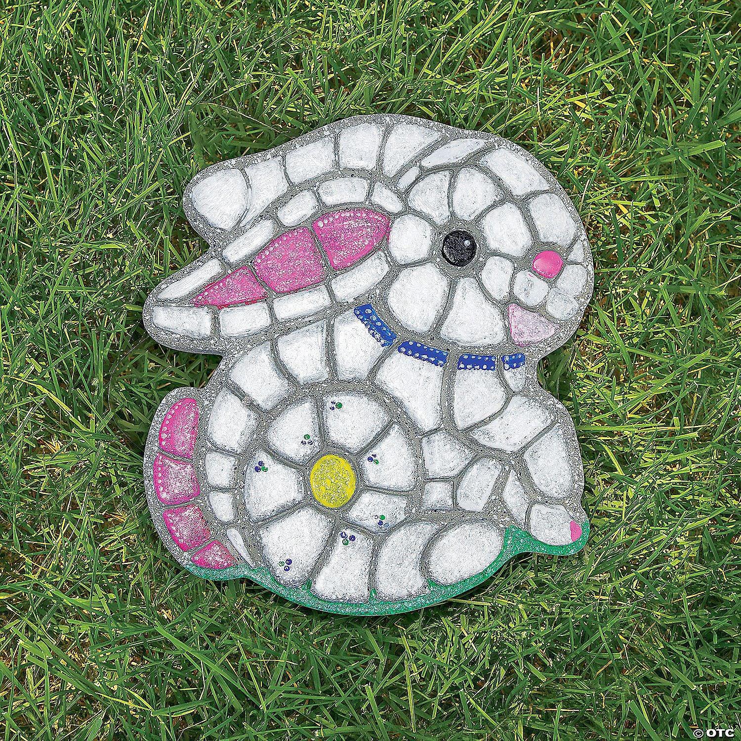 Mindware - Paint - Your - Own Stepping Stone - Bunny