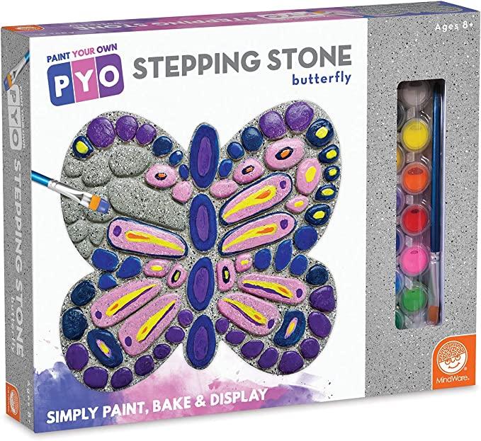 Mindware - Paint - Your - Own Stepping Stone - Butterfly