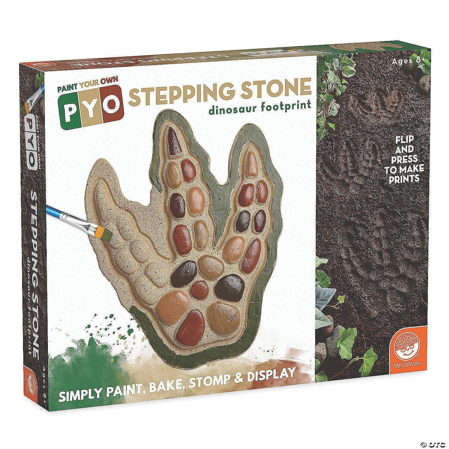 Mindware - Paint - Your - Own Stepping Stone - Dinosaur