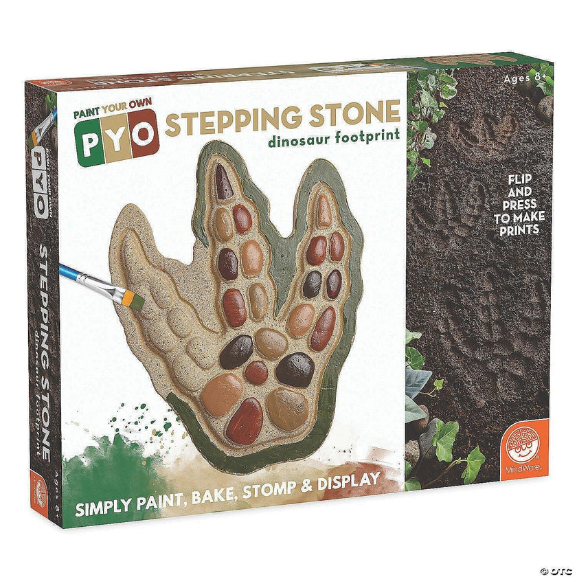 Mindware - Paint - Your - Own Stepping Stone - Dinosaur