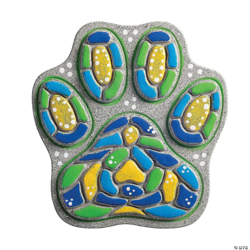 Mindware - Paint - Your - Own Stepping Stone - Paw Print
