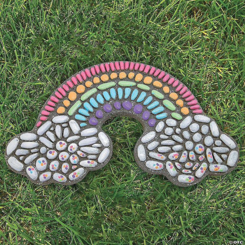 Mindware - Paint - Your - Own Stepping Stone - Rainbow