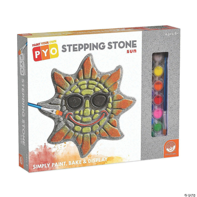 Mindware - Paint - Your - Own Stepping Stone - Sun