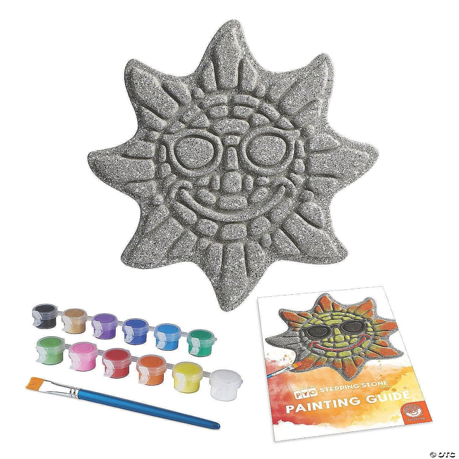 Mindware - Paint - Your - Own Stepping Stone - Sun