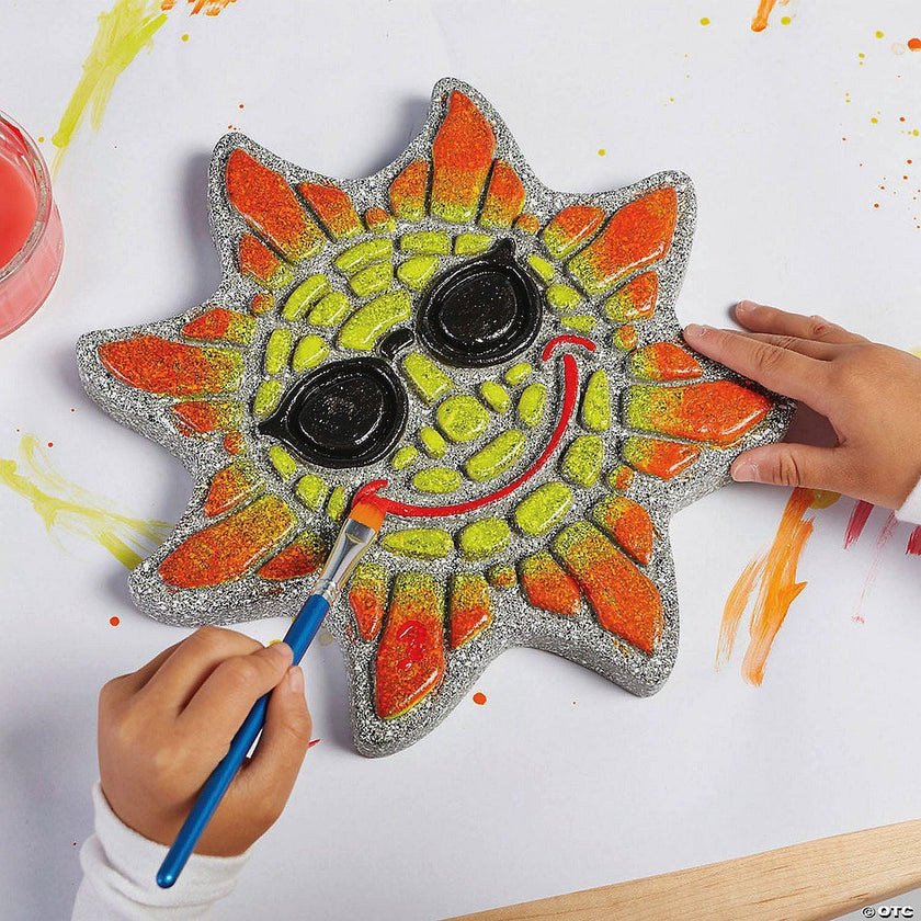 Mindware - Paint - Your - Own Stepping Stone - Sun