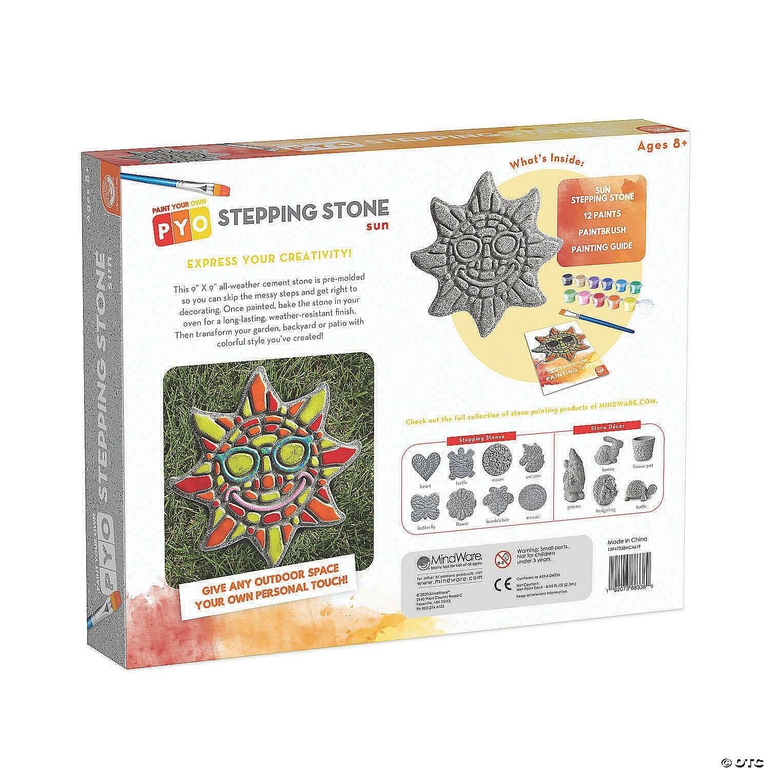 Mindware - Paint - Your - Own Stepping Stone - Sun