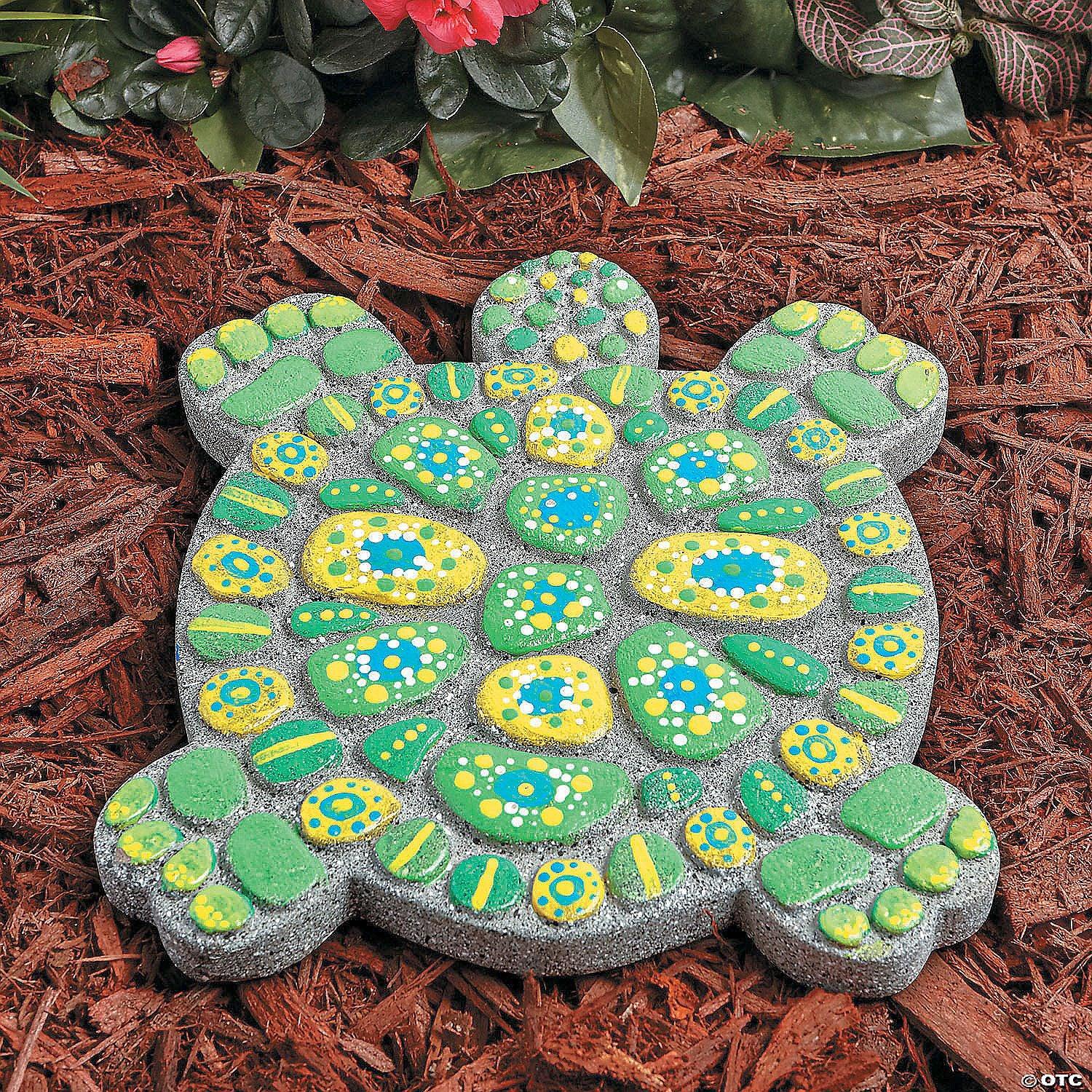 Mindware - Paint - Your - Own Stepping Stone - Turtle