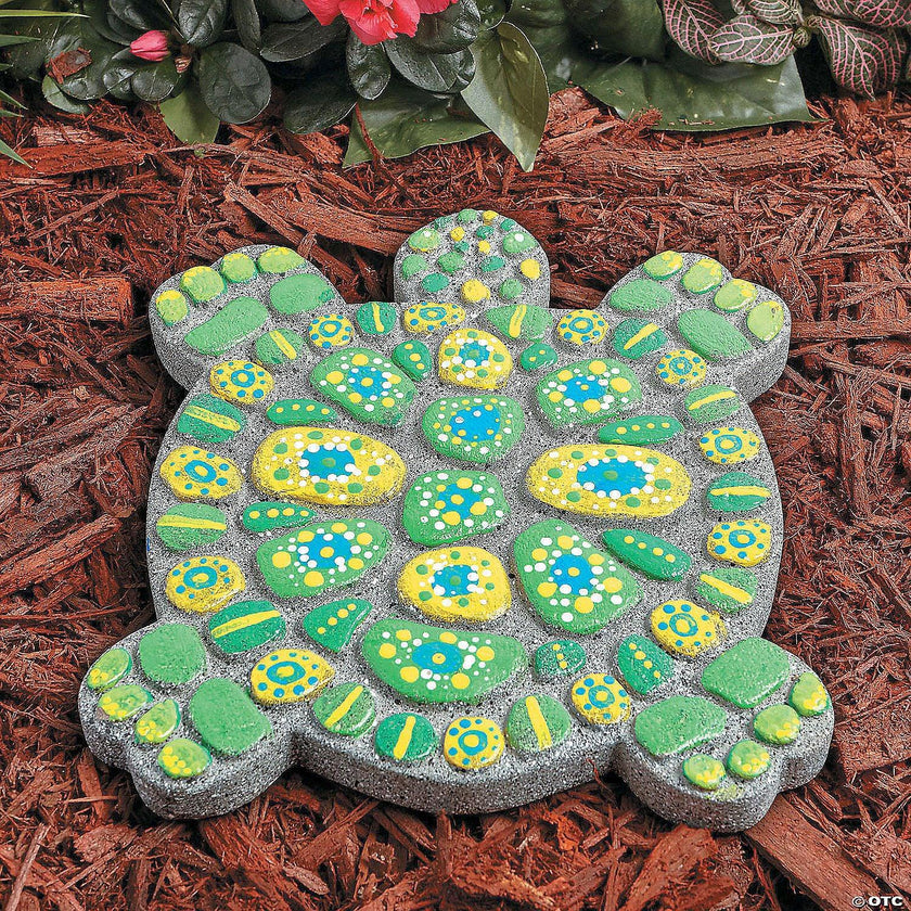 Mindware - Paint - Your - Own Stepping Stone - Turtle