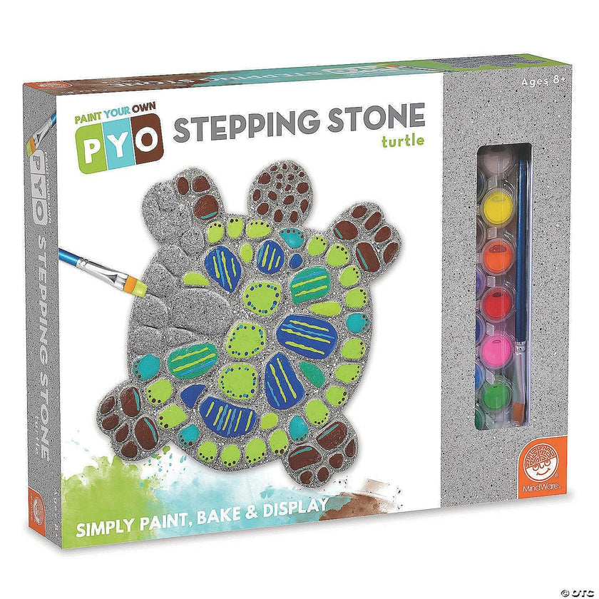 Mindware - Paint - Your - Own Stepping Stone - Turtle