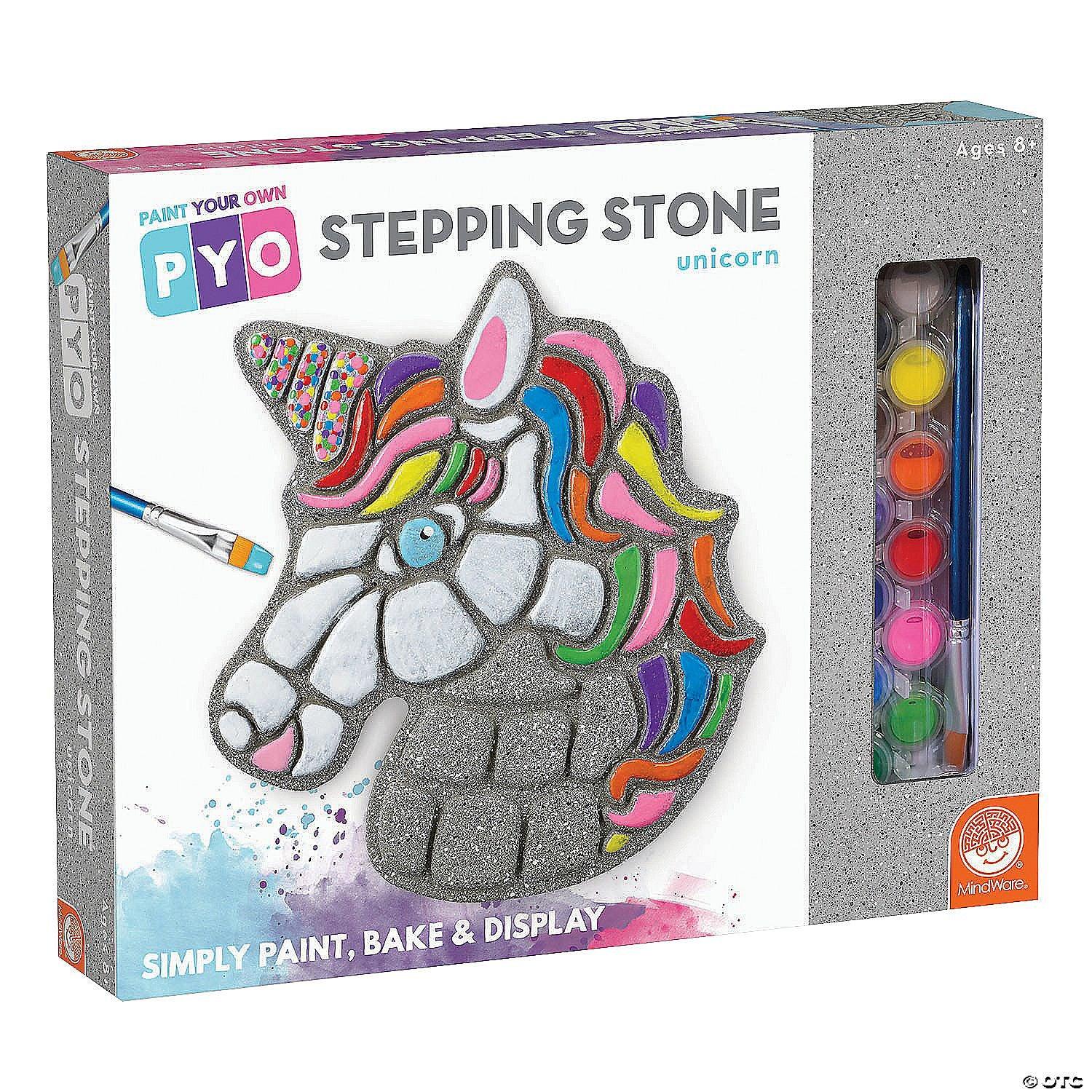 Mindware - Paint - Your - Own Stepping Stone - Unicorn