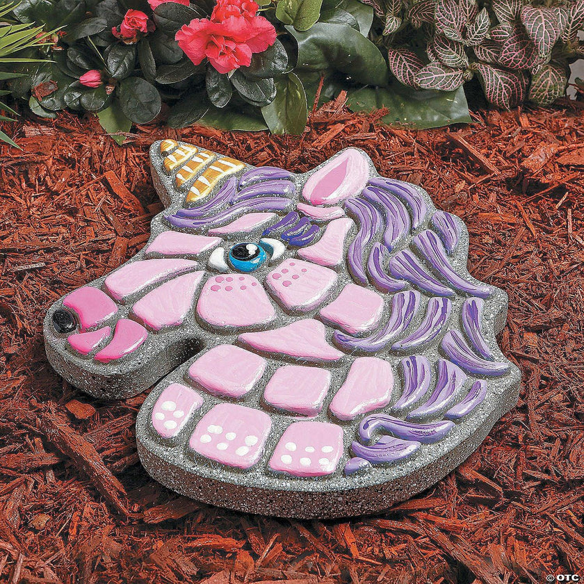 Mindware - Paint - Your - Own Stepping Stone - Unicorn