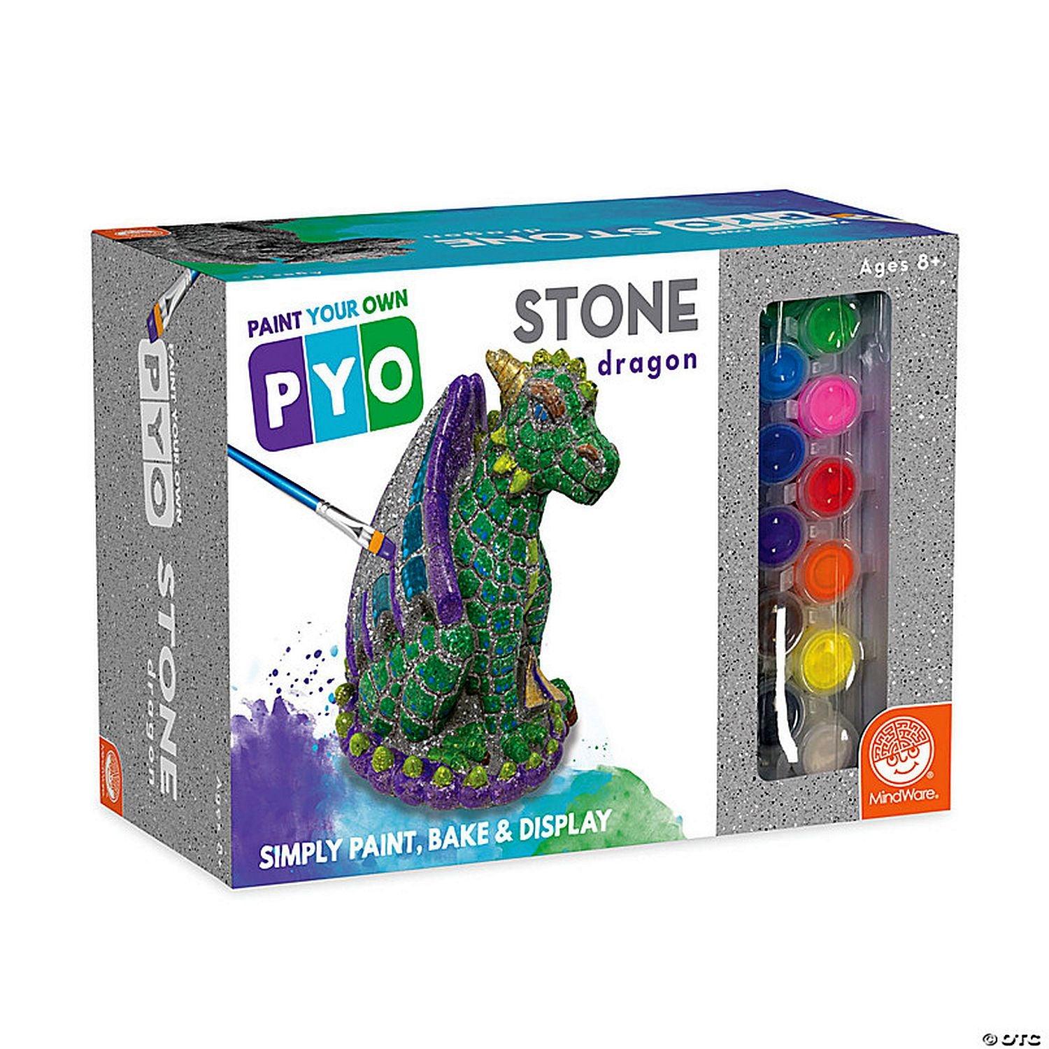 Mindware - Paint - Your - Own Stone - Dragon