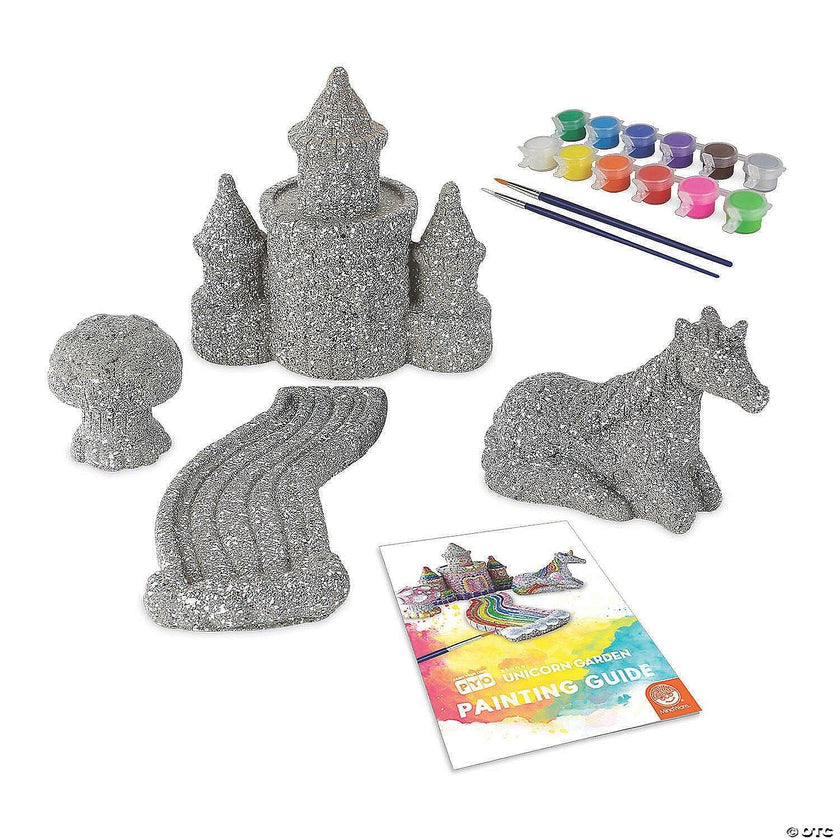 Mindware - Paint - Your - Own Stone - Unicorn Garden