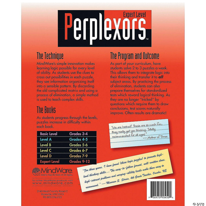 Mindware - Perplexors - Expert Level
