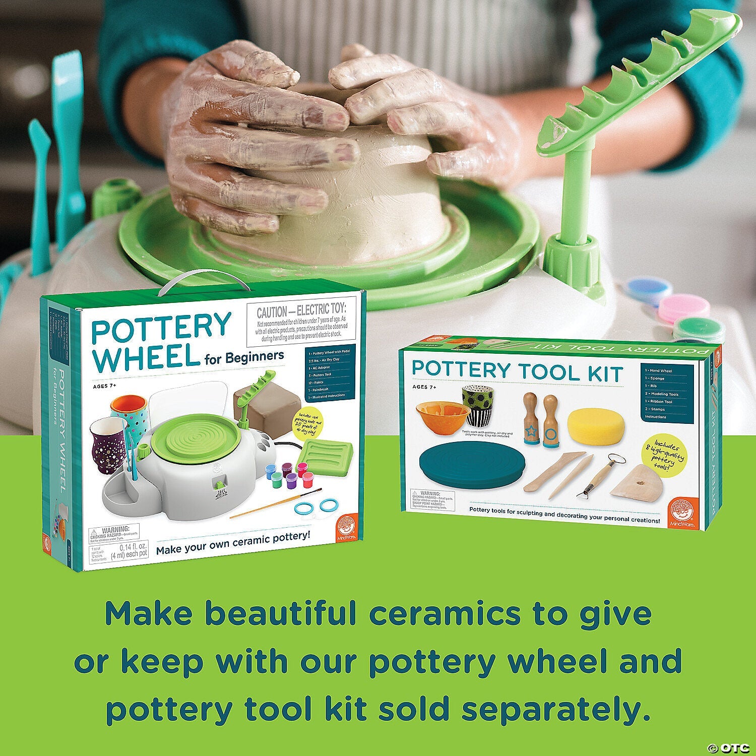 Mindware - Pottery Wheel Air - Dry Clay