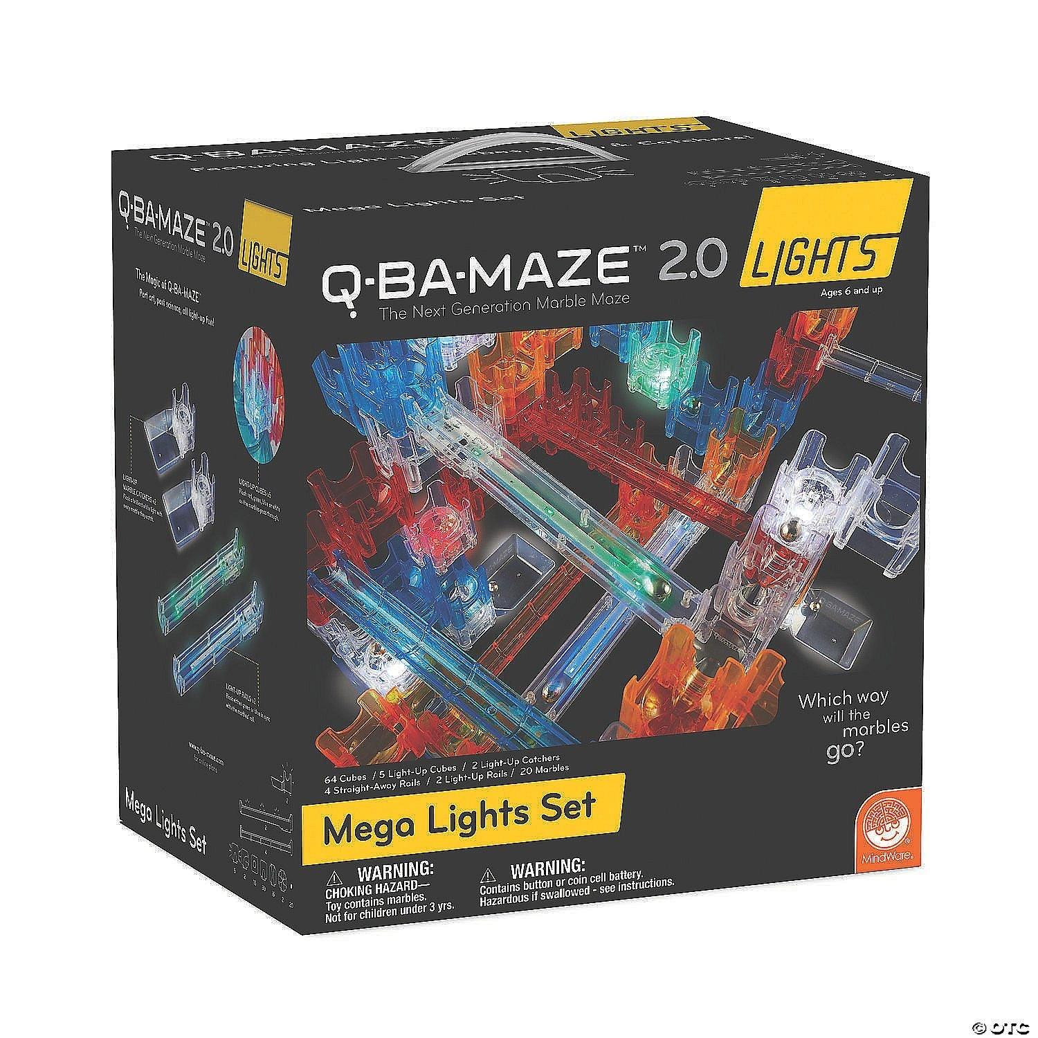 Mindware - Q-BA-MAZE - Mega Lights Set