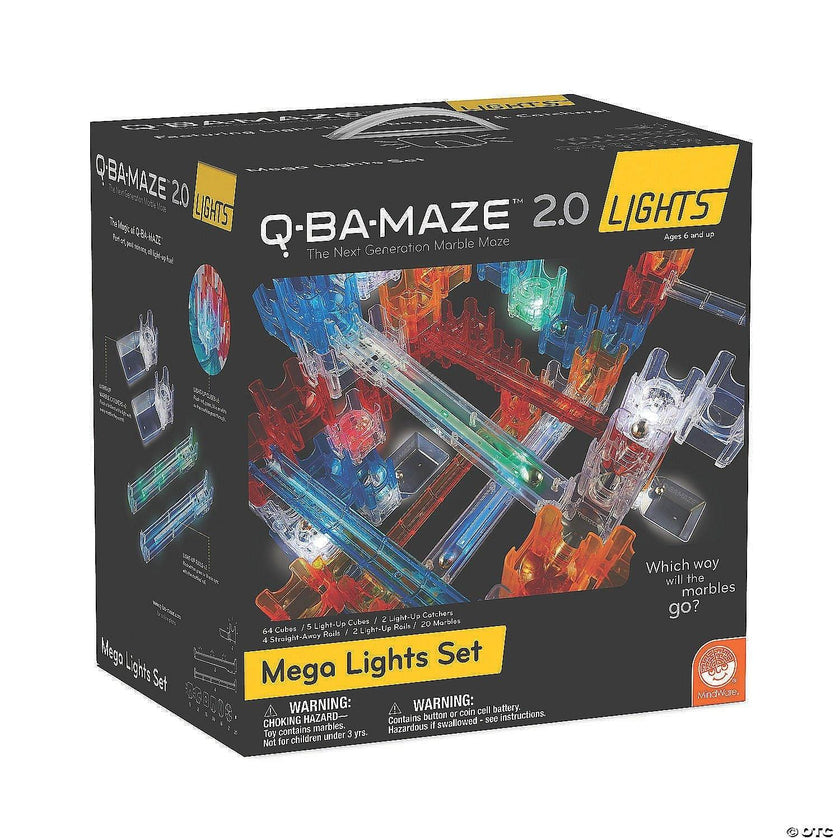 Mindware - Q-BA-MAZE - Mega Lights Set