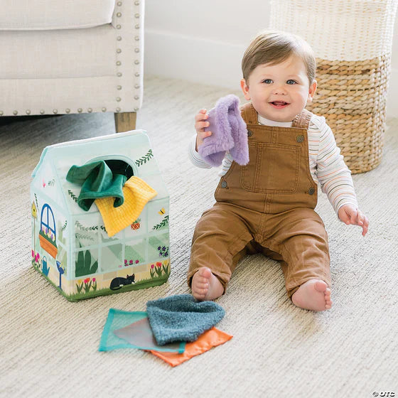 Mindware - Sensory Sprouts Peek & Pull Tissue Box (Bilingual)