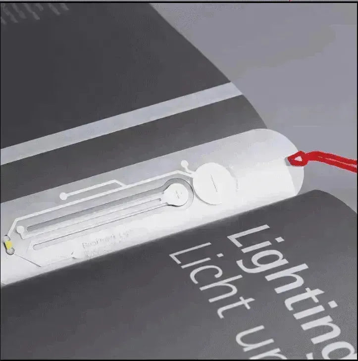 Mini Thin LED Reading Light Novelty Card Book Light