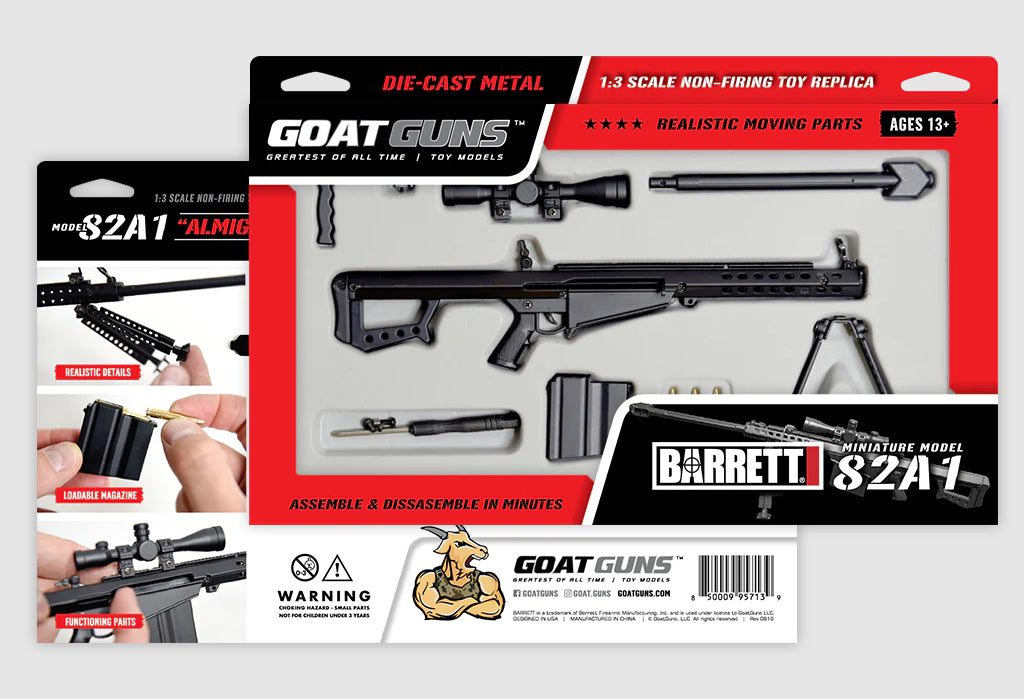 GoatGun Collectible Mini Toy – Die-Cast Display Design