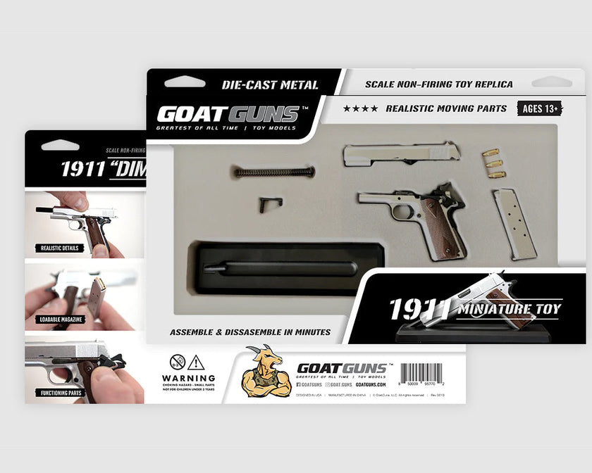 GoatGun Miniature Collectible Toy – Die-Cast Display Piece