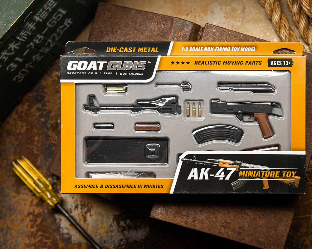GoatGun Die-Cast Toy – Miniature Display Model for Collectors