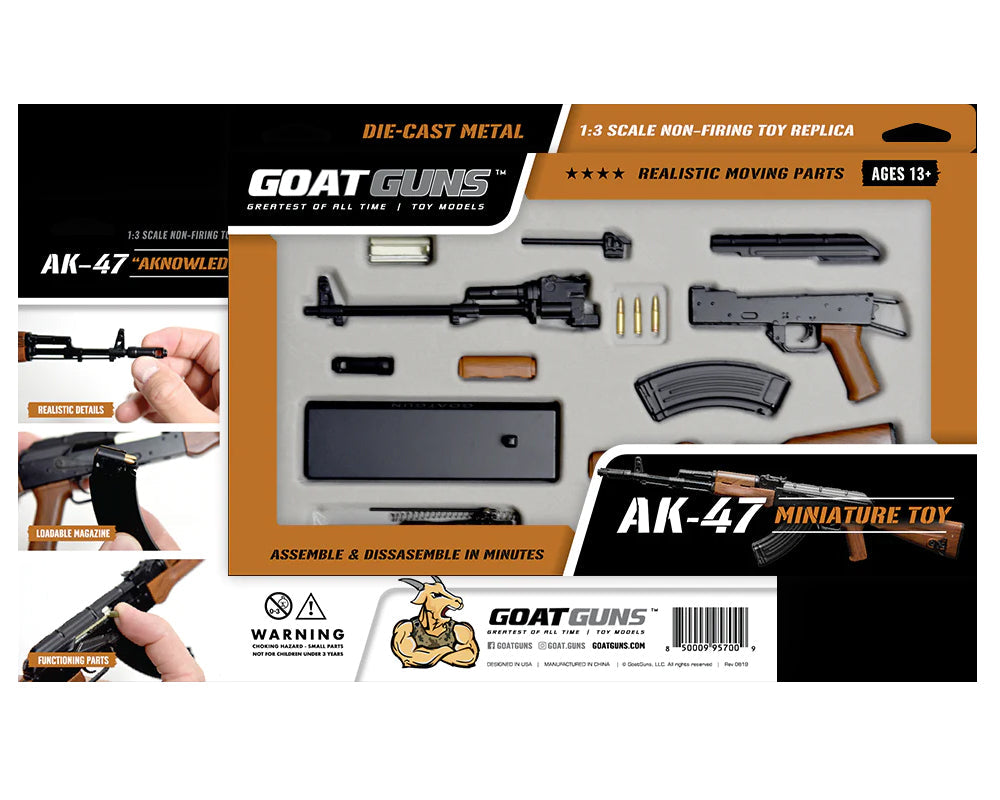 GoatGun Die-Cast Toy – Miniature Display Model for Collectors