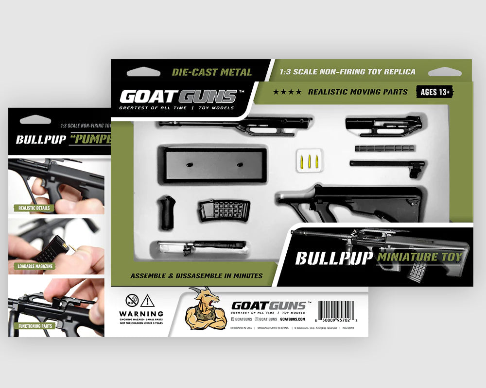 GoatGun Metal Collectible Toy – Mini Display Model