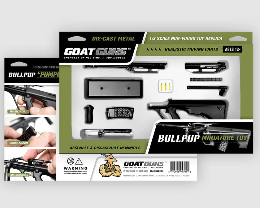 GoatGun Metal Collectible Toy – Mini Display Model