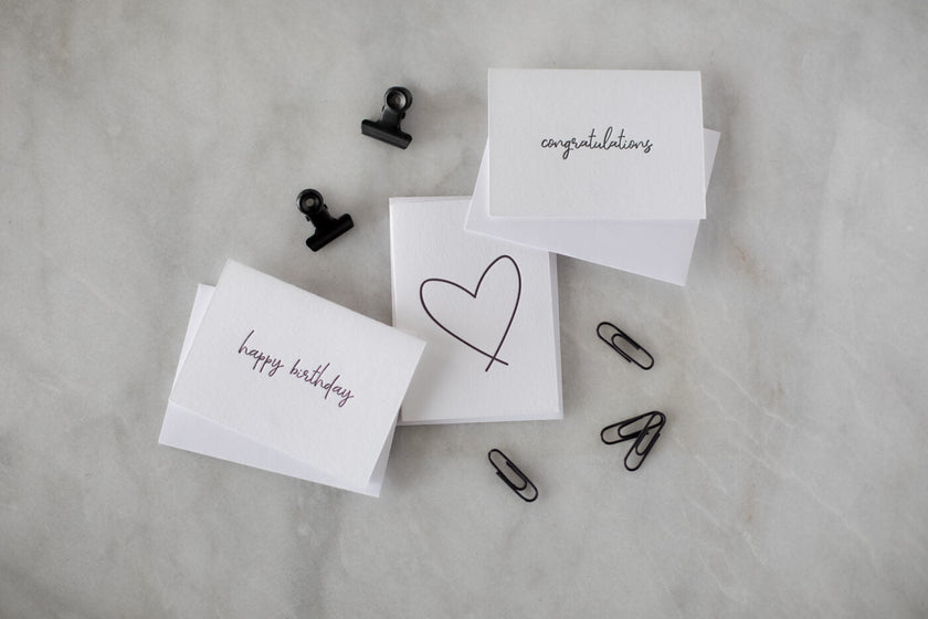 Lewiston Heart | Mini Greeting Card