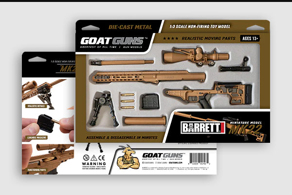GoatGun Metal Toy – Miniature Die-Cast Display Collectible