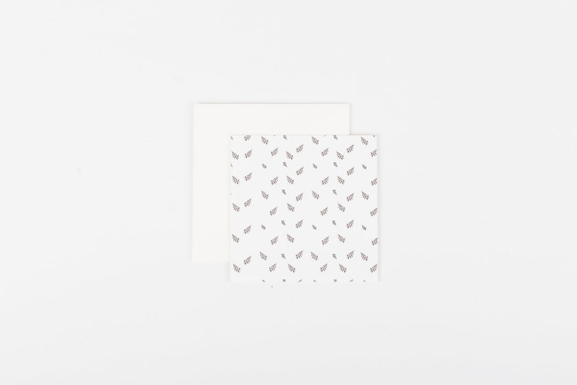 Branches Pattern - Mini Notecard